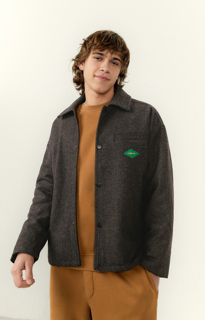 Men's jacket Udytown, MELANGE EBONY, hi-res-model