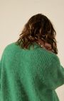 Women's cardigan East - MELANGE PALM TREE - Green - XS-S