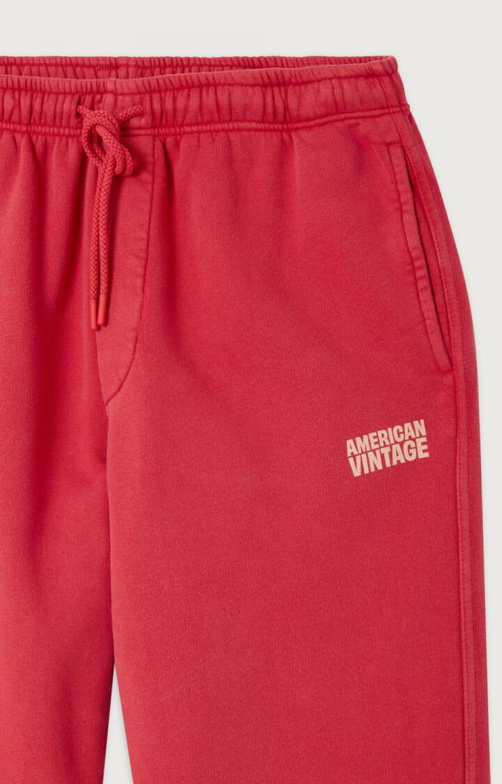 Pantaloni da jogging uomo Plizzy - PAPAVERO VINTAGE - Rosso