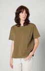 T-shirt femme Fizvalley, OLIVE VINTAGE, hi-res-model