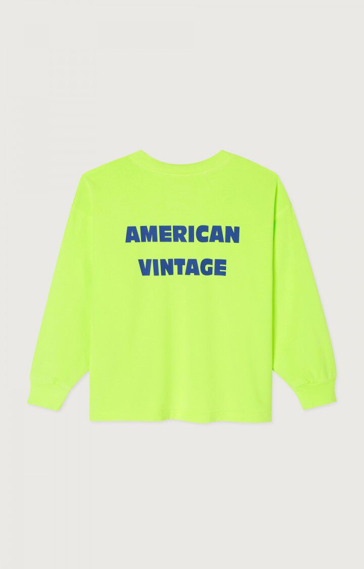 Camiseta ni&ntilde;os Fizvalley - MIMOSA FLUORESCENTE - Amarillo - 3