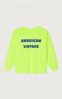Camiseta ni&ntilde;os Fizvalley - MIMOSA FLUORESCENTE - Amarillo - 3