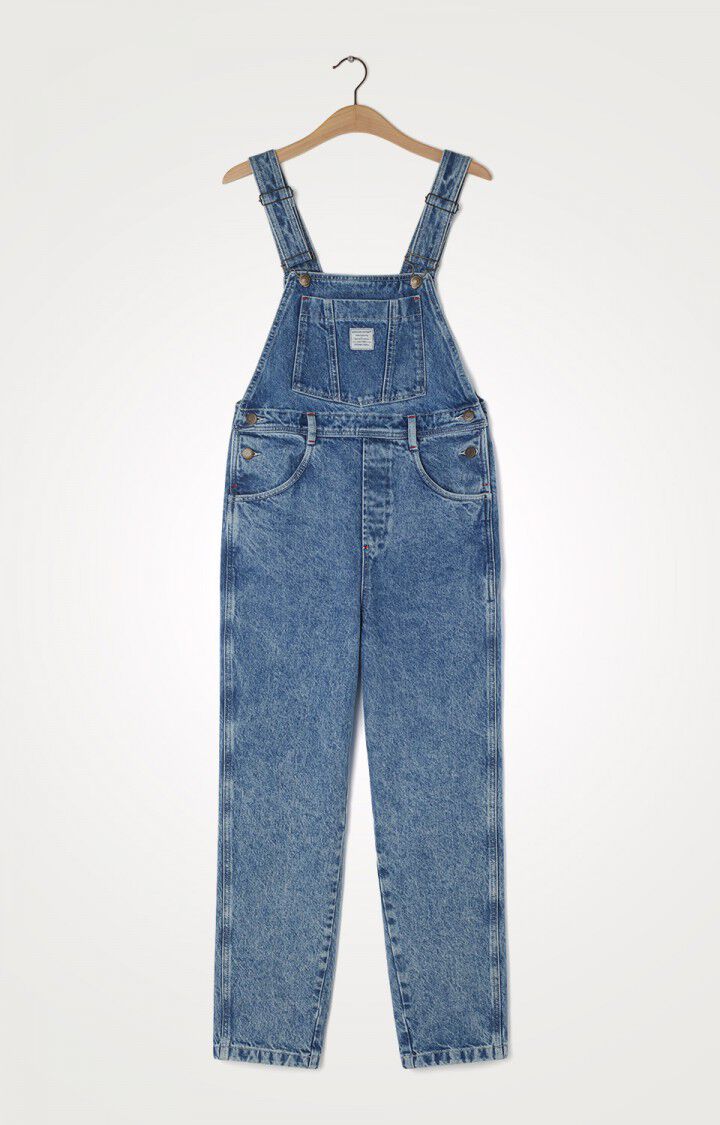 Women's dungarees Wipy, STONE SALT AND PEPPER, hi-res