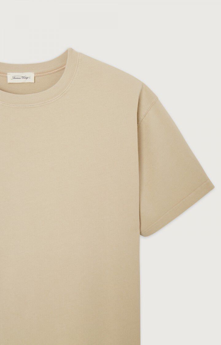 Damen-T-Shirt Fizvalley - HUMUS VINTAGE - Beige - S