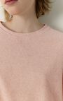 Women's sweatshirt Ukoz - BABY DOLL MELANGE - Pink - S