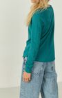 T-shirt femme Sonoma, VERT CANARD VINTAGE, hi-res-model