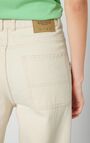 Women's big straight jeans Tineborow, ECRU, hi-res-model