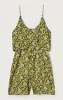 Women's jumpsuit Gintown - MARCEAU - Yellow - Vert - Noir - S