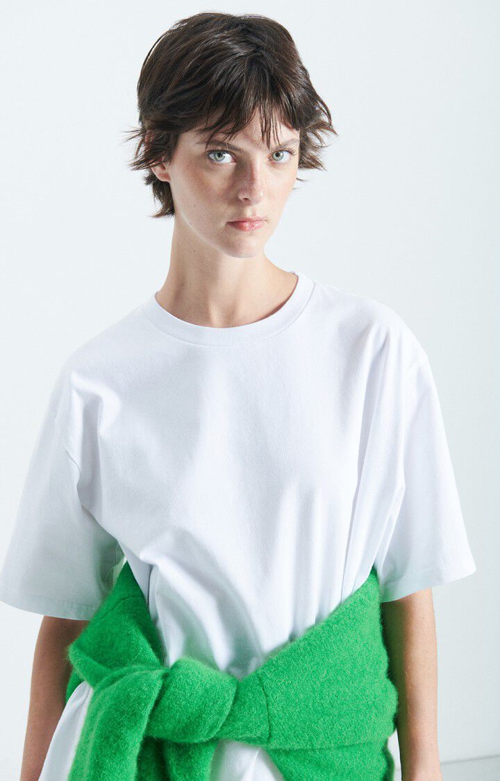 Unisex's t-shirt Fizvalley "Bonjour Forte dei Marmi", WHITE, hi-res-model