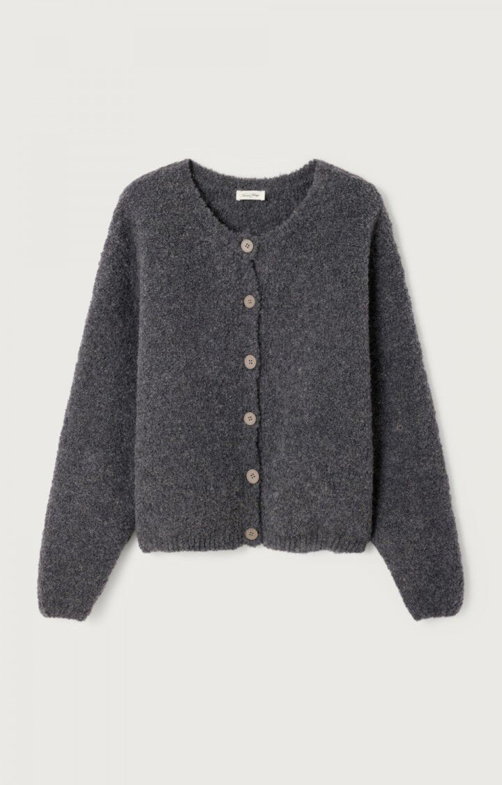 Women's cardigan Zolly - METAL MELANGE - Grey