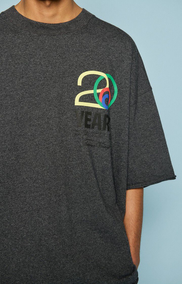 Unisex's t-shirt Afoma - 20 years, HEATHER GREY, hi-res-model