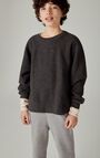 Kid's sweatshirt Bobypark, MELANGE CHARCOAL, hi-res-model