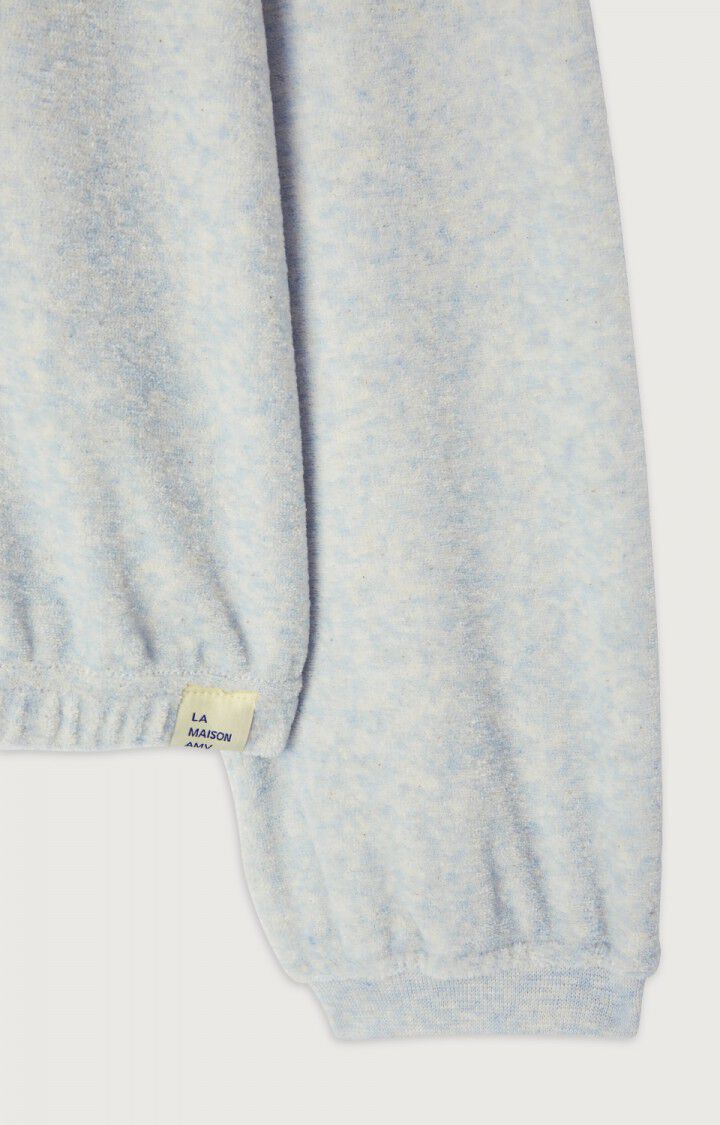 Women's sweatshirt Ukoz - BABY BLUE MELANGE - Blue - S