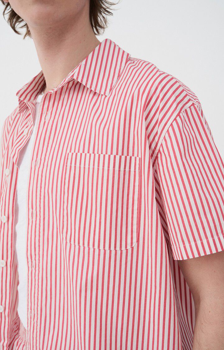 Chemise homme Hydway, RAYURES ROUGES, hi-res-model
