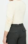 Men's trousers Tiamo, CHARCOAL GREY MELANGE, hi-res-model