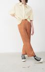 Women's trousers Gintown - PHOEBE - Orange - Rouge - XS