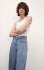 Women's straight jeans Fybee, BLEACHED, hi-res-model