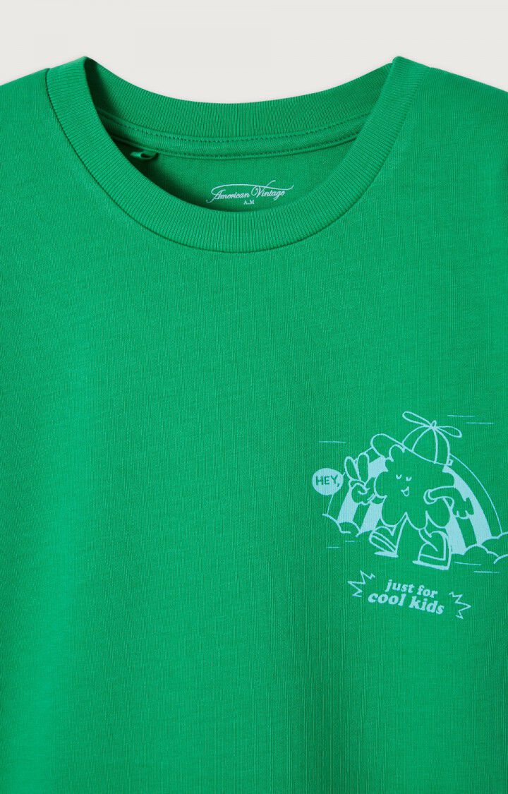 T-shirt enfant Fizvalley, MENTHOL VINTAGE, hi-res