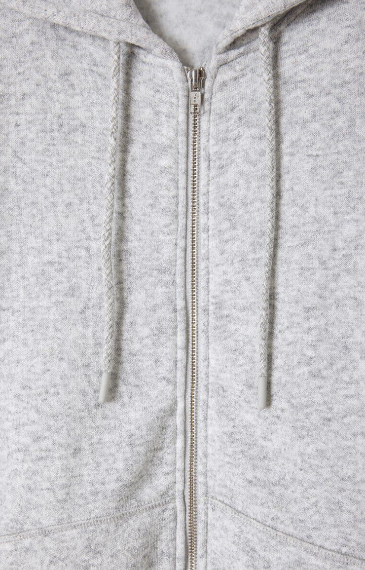 Men's sweatshirt Evona, MELANGE LIGHT GREY, hi-res