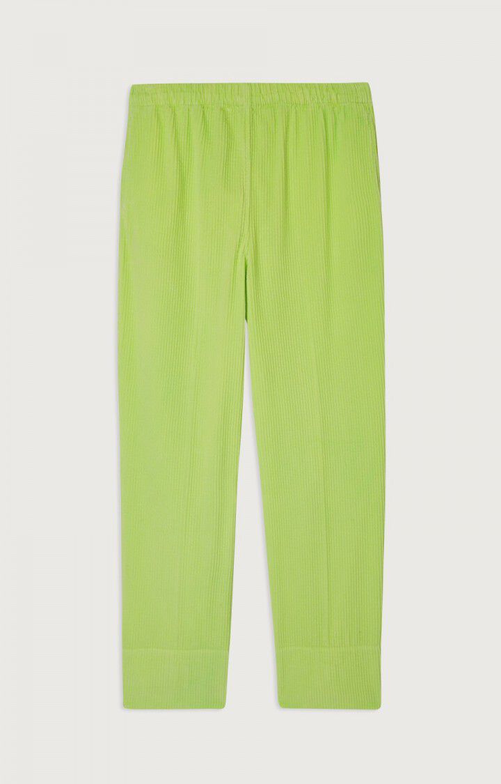 Pantalon femme Padow - JAUNE FLUO VINTAGE - Jaune