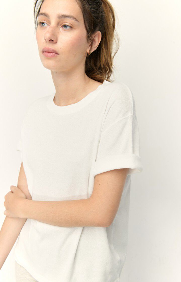 T-shirt femme Sylbay, BLANC, hi-res-model