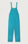Women's dungarees Datcity, VINTAGE TURQUOISE, hi-res