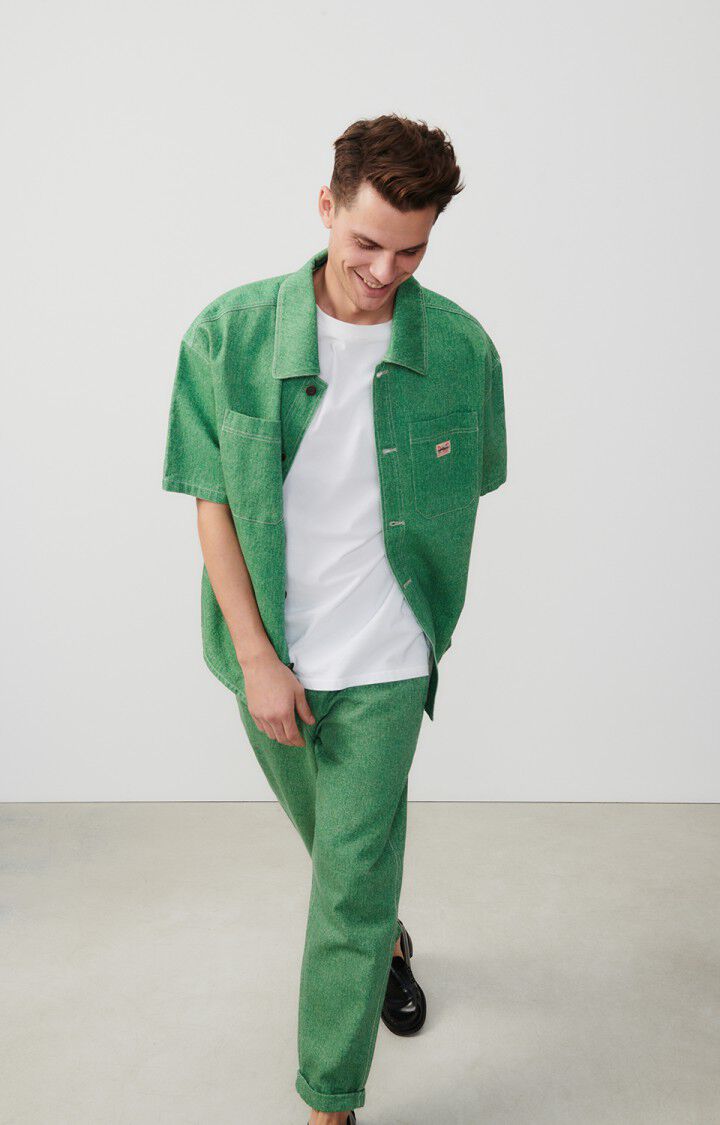 Men's shirt Tineborow - BASIL - Green - S