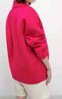 Women's coat Dadoulove, FUCHSIA, hi-res-model
