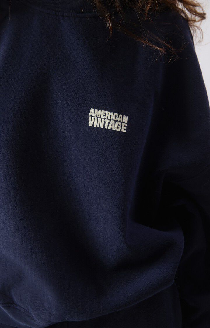 Women's sweatshirt Plizzy - NAVY VINTAGE - Blue - S