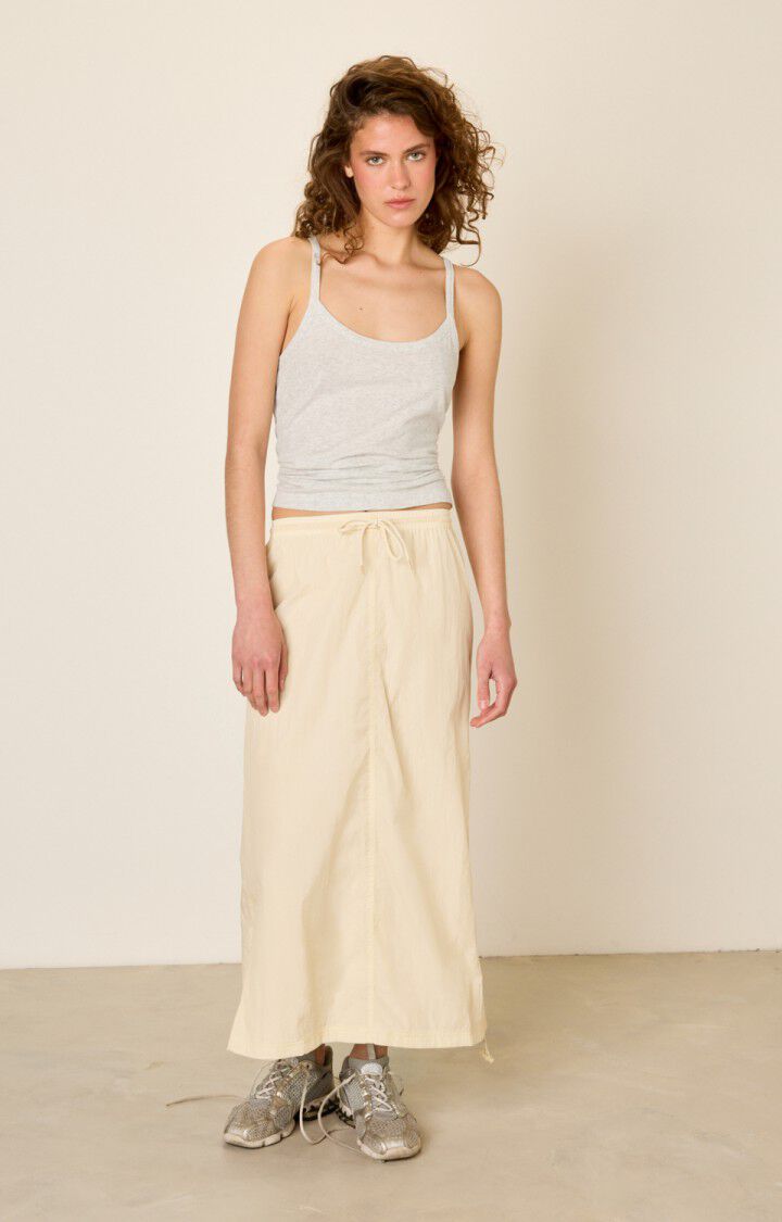 Women's skirt Ikino - WHITE PEACH - Beige - S