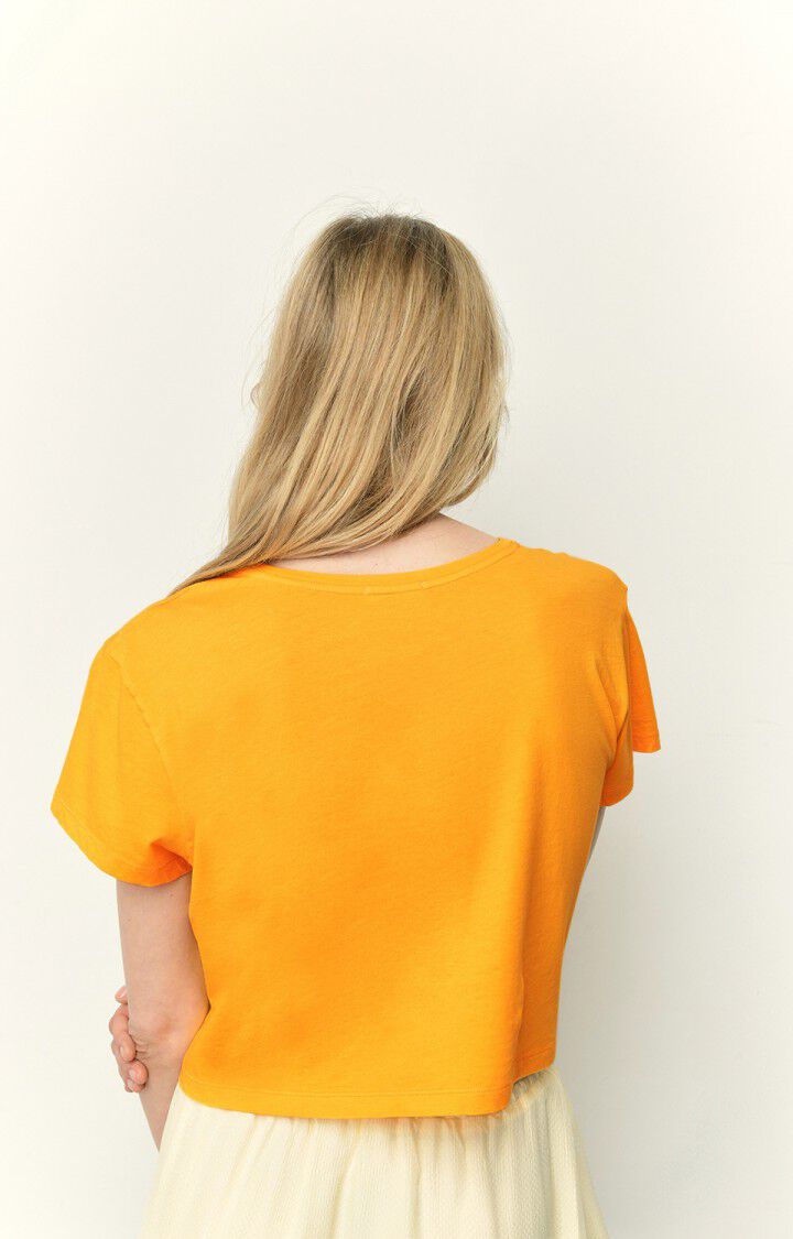 T-shirt donna Decatur, ZAFFERANO, hi-res-model