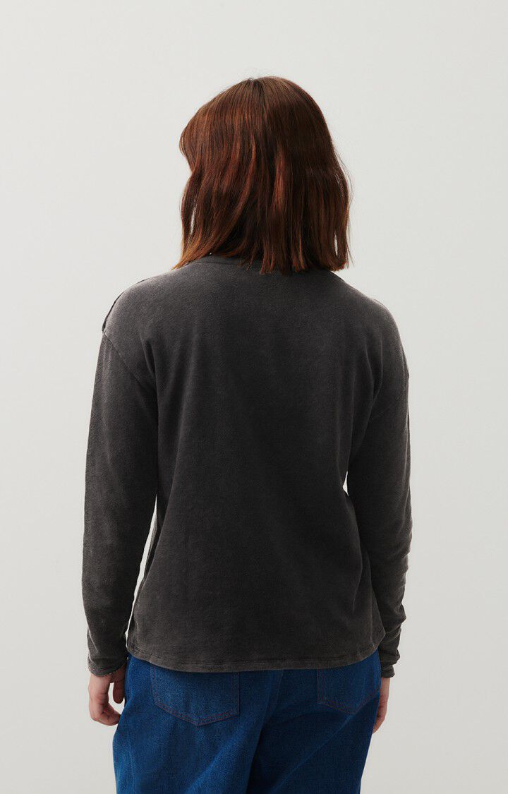 Camiseta mujer Sonoma, NEGRO VINTAGE, hi-res-model