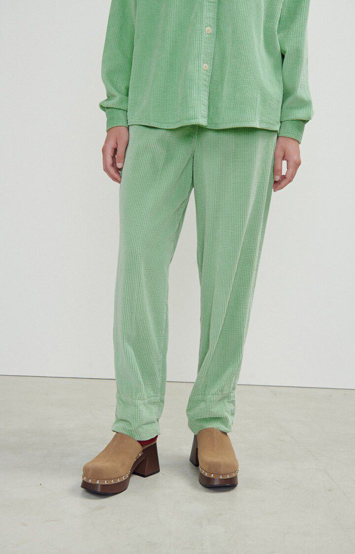 Pantalon femme Padow - CONCOMBRE VINTAGE - Vert