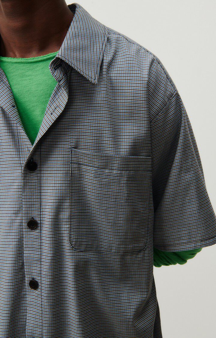 Camisa hombre Dofybay, PATA DE PERRO AZUL, hi-res-model