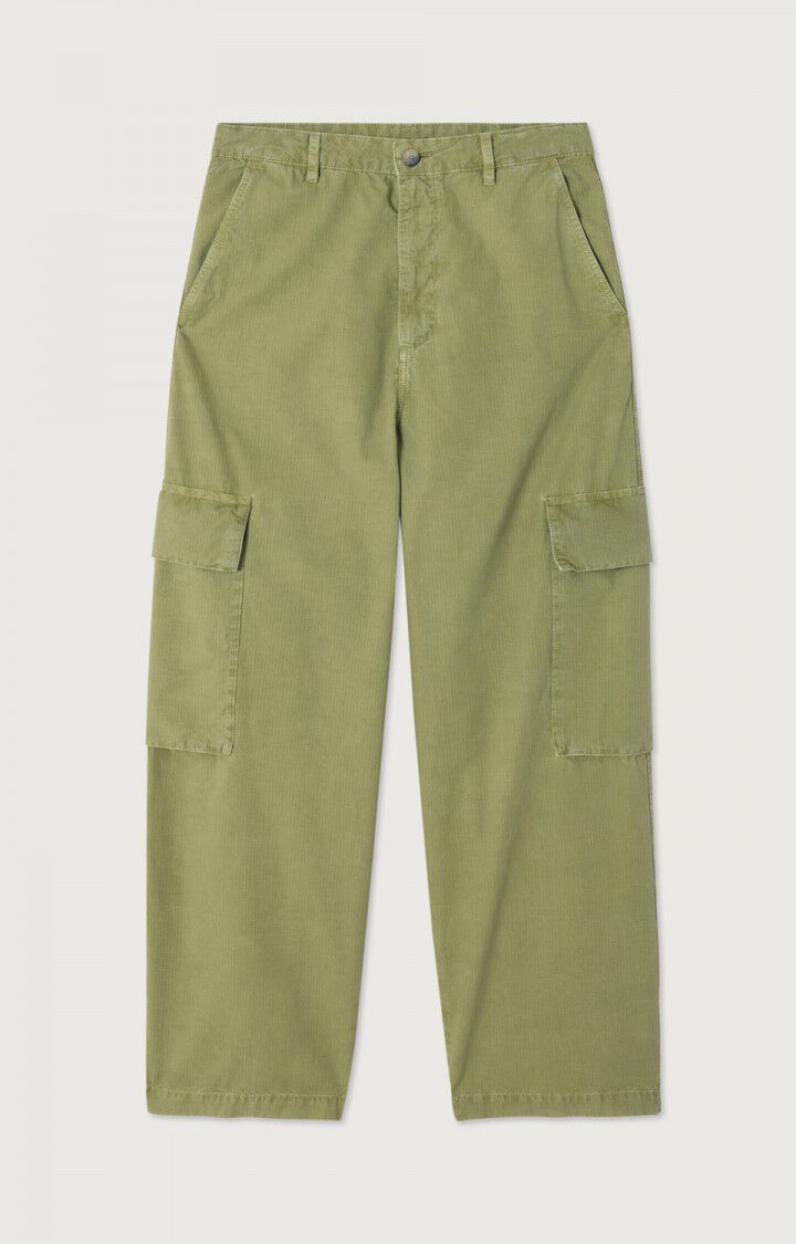 Men's trousers Tysco - MELANGE AVOCADO - Green