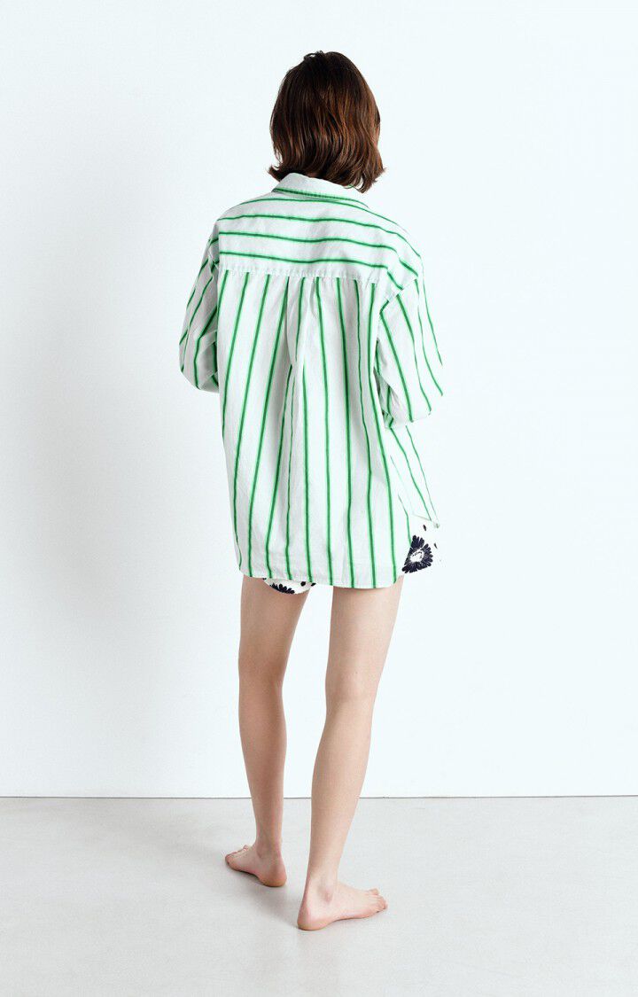 Women's shirt Zatybay, NEON LAGOON STRIPES, hi-res-model