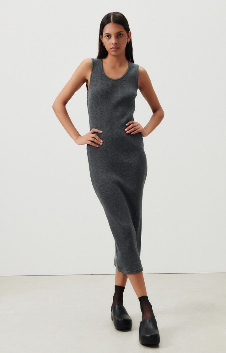 Women's dress Piwik, MELANGE CHARCOAL, hi-res-model