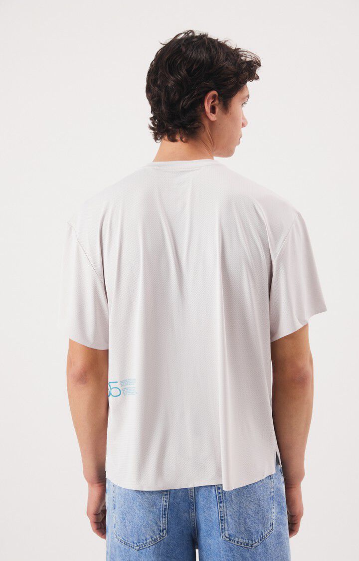 Men's t-shirt Wozza - AMV SPORTS CLUB - FEATHER - Beige - S