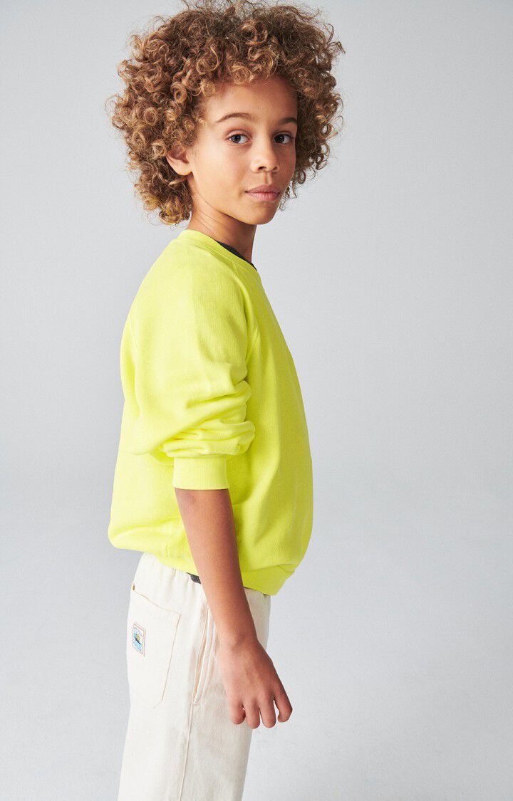 Kid's sweatshirt Izubird, NEON YELLOW, hi-res-model
