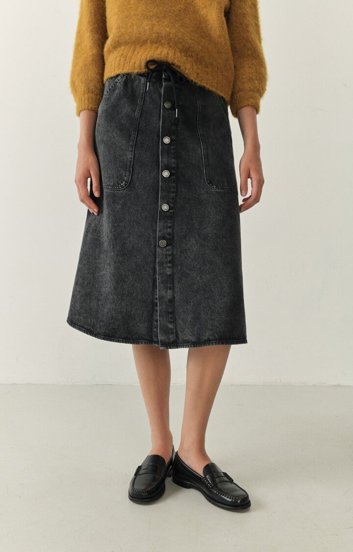 Women's skirt Yopday, BLACK, hi-res-model