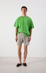 Men's shorts Tawabay - GREY BLACK MELANGE - Grey - S