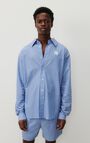Men's shirt Zatybay, AQUA STRIPES, hi-res-model