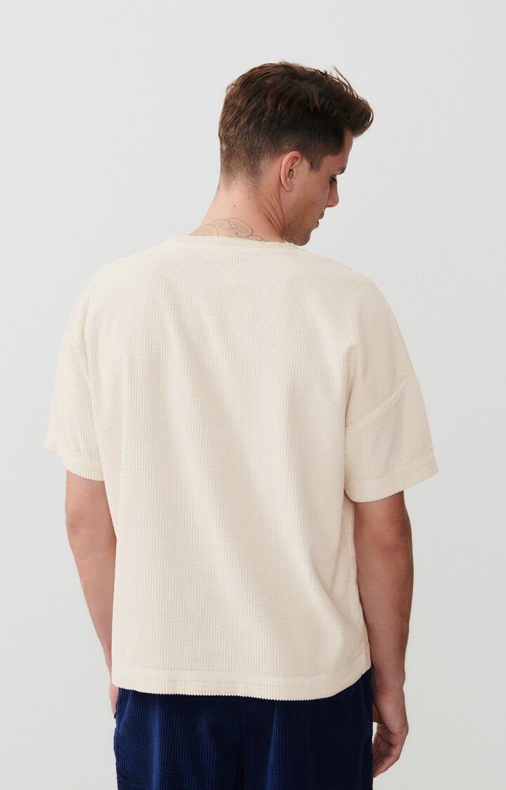 Heren-T-shirt Padow, ECRU VINTAGE, hi-res-model