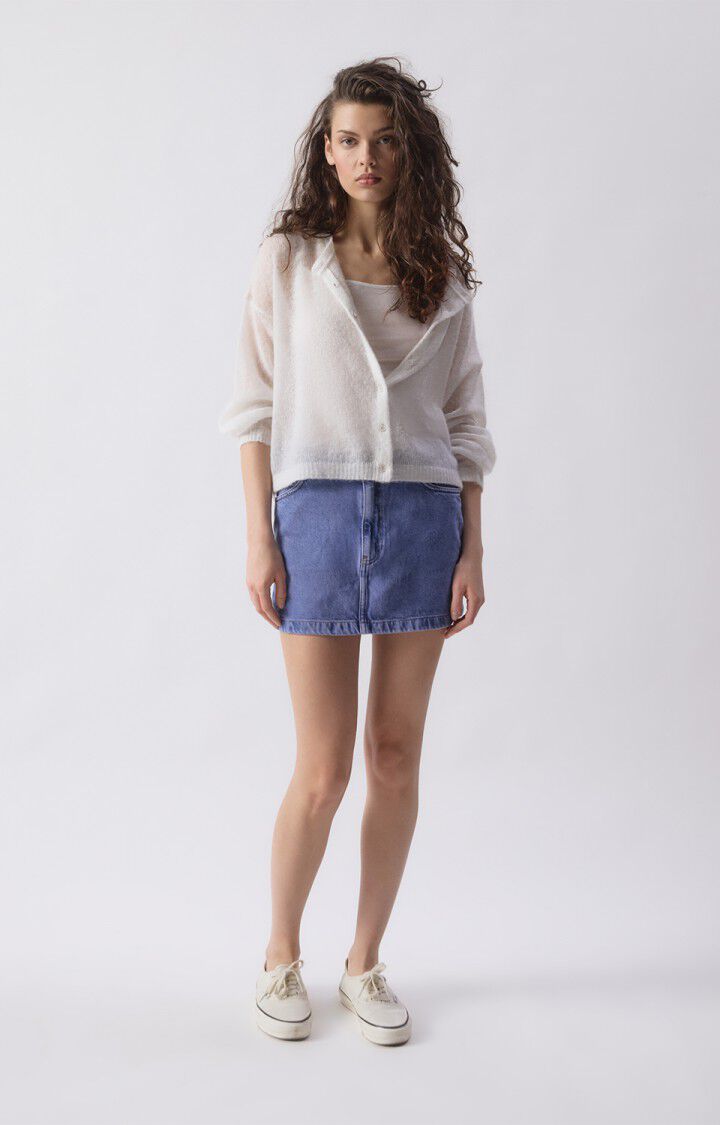 Women's cardigan Bodyrow - POLAR MELANGE - Grey - XS-S