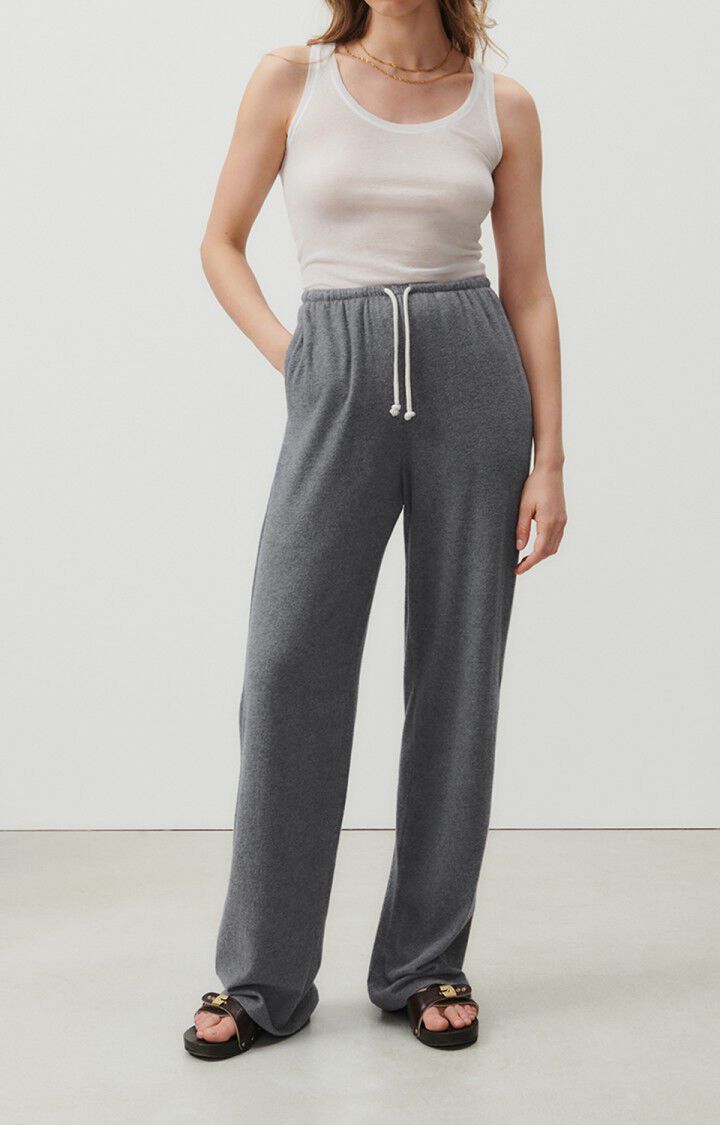 Damen-Jogginghose Ypawood - ANTHRAZIT MELIERT - Schwarz - XS