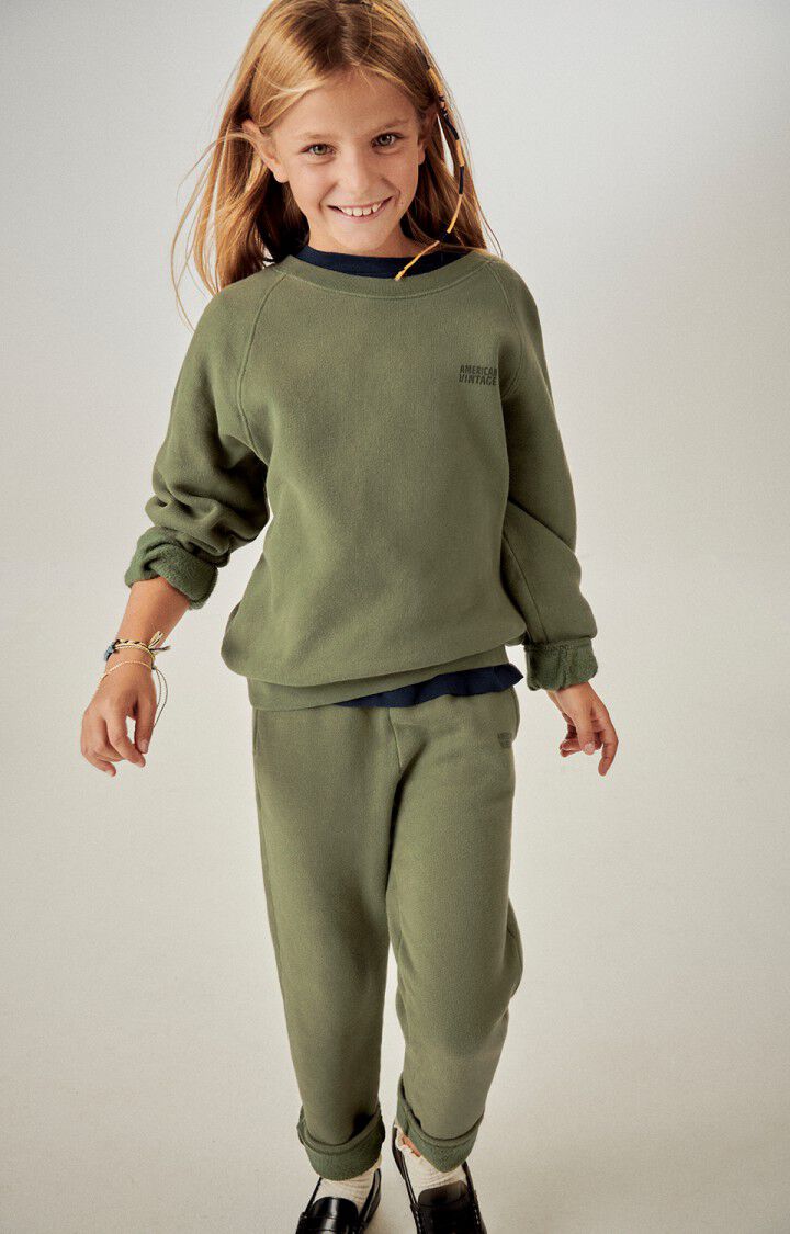 Kid's sweatshirt Izubird, KHAKI VINTAGE, hi-res-model