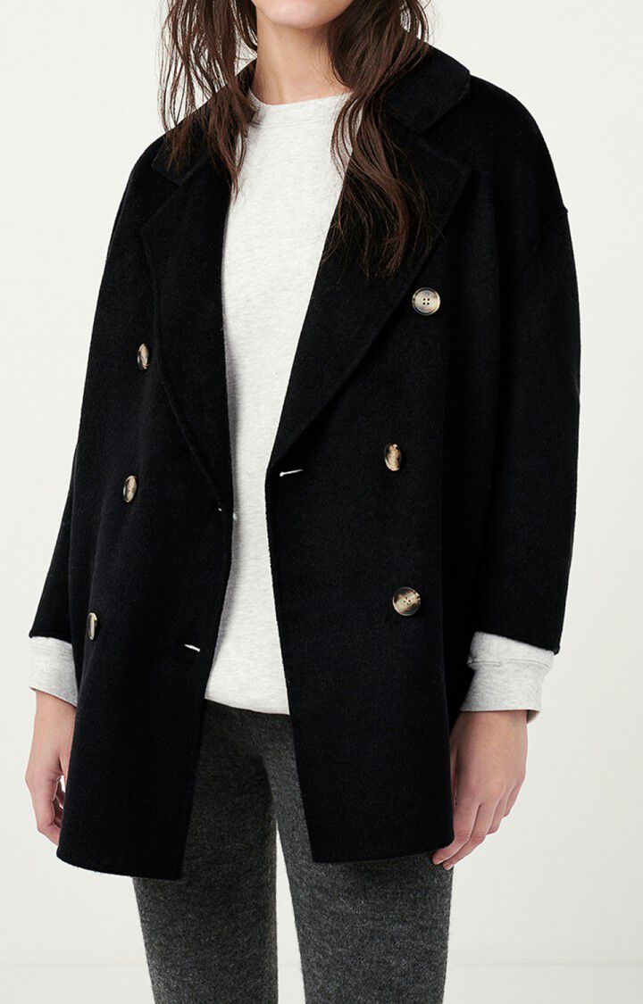 Women's coat Dadoulove, CARBON, hi-res-model