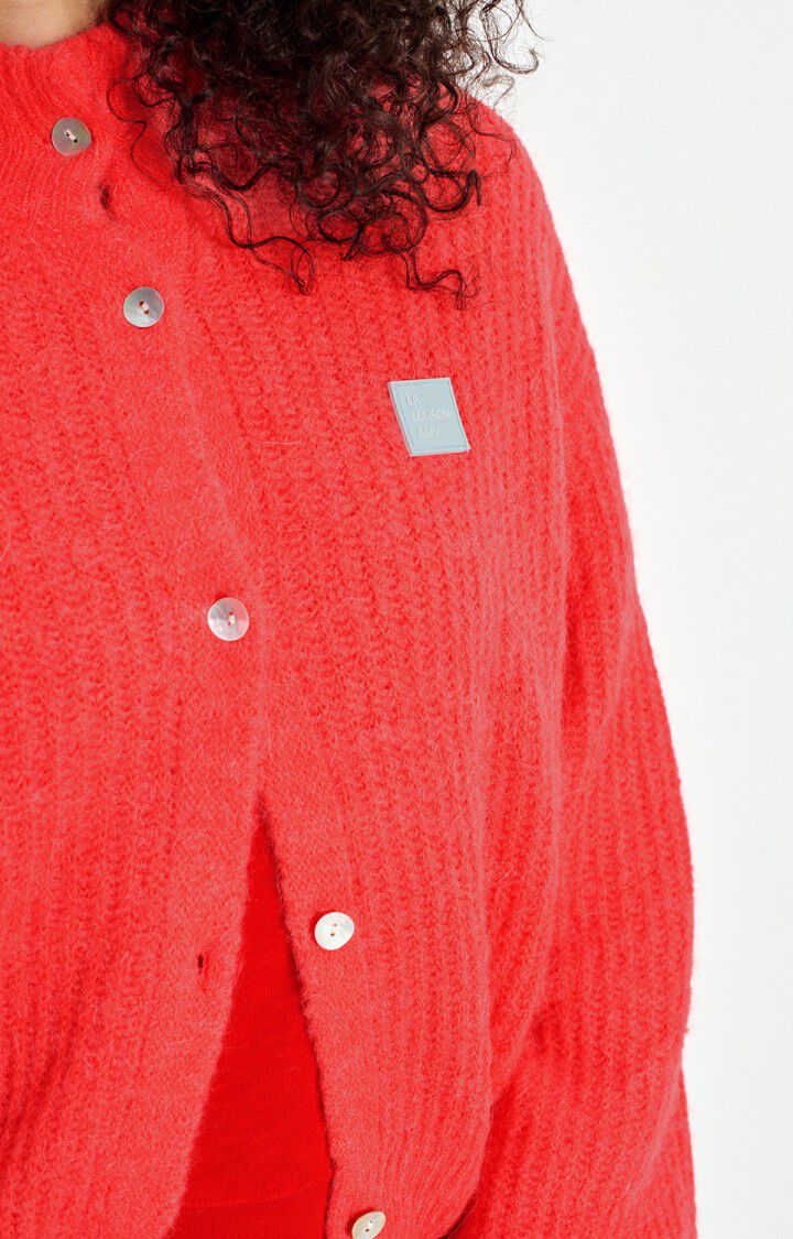 Women's cardigan East, FLUORESCENT SUNRISE, hi-res-model