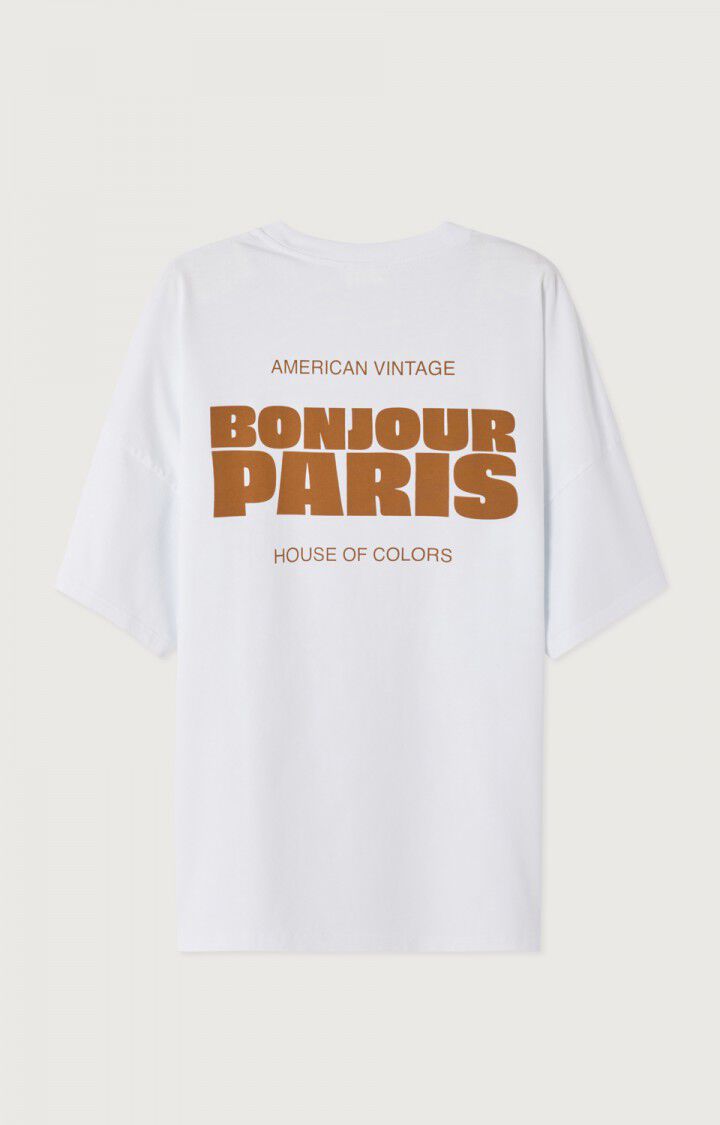 Unisex T-shirt Fizvalley - "Bonjour", PARIS, hi-res