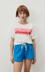 T-shirt femme Aksun, BLANC ET ROSE, hi-res-model